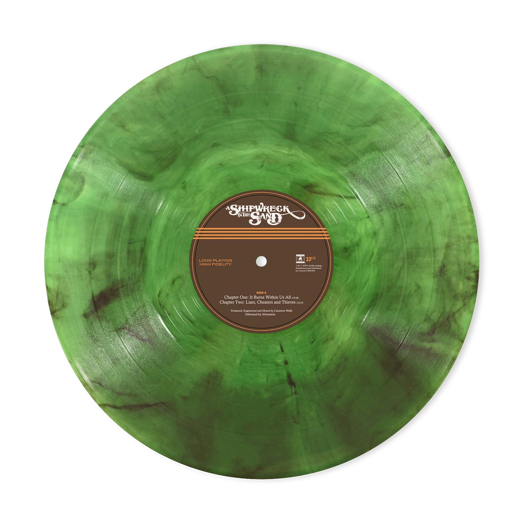A Shipwreck in the Sand - 15th Anniversary Re-Issue Vinyl (Green Smoke) - Image 4
