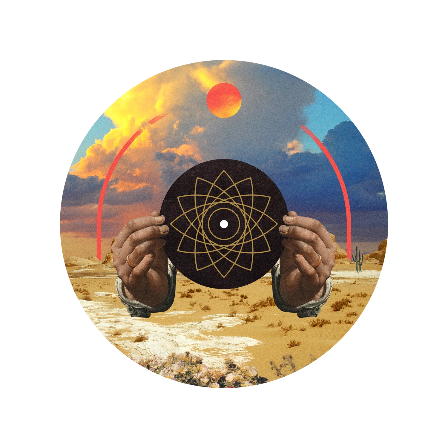 Antibloom/ Pink Moon Double Sided Slipmats - Image 3