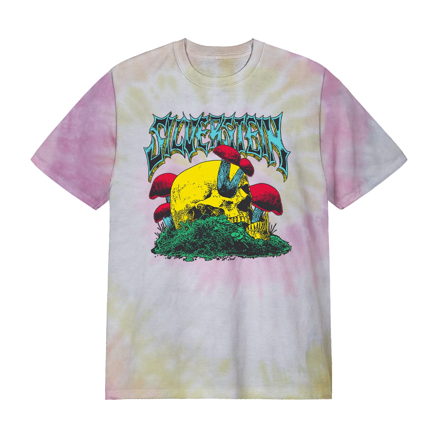 Skull Shroom Tie Dye T-Shirt